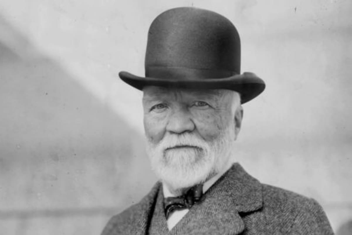 Andrew Carnegie, el multimillonario Rey del Acero: “El hombre que muere rico muere deshonrado”