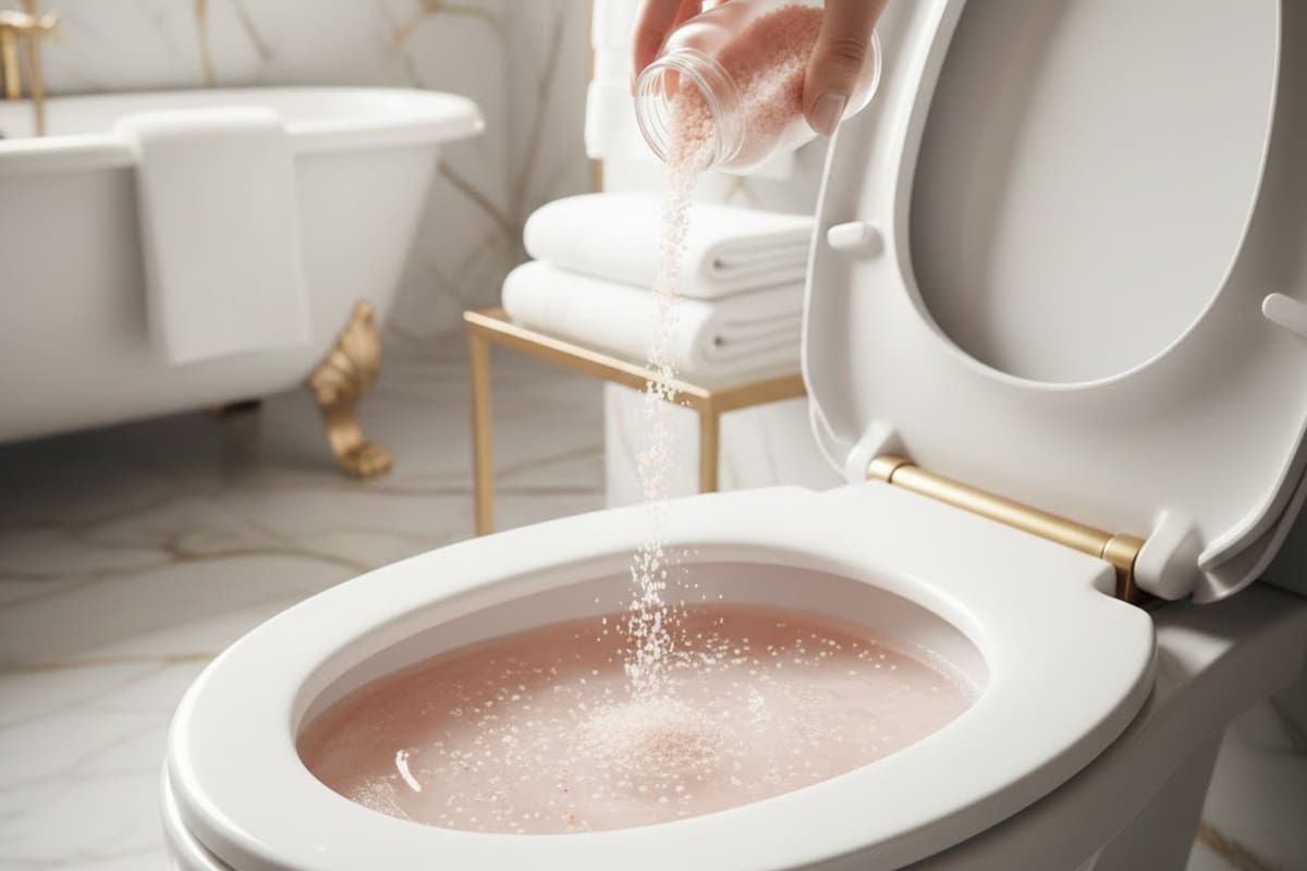 Sal del Himalaya en el inodoro: la advertencia de los plomeros sobre si hay diferencias con la sal común