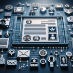 Una persona sonriente usando su computadora en casa, solicitando el certificado de nacionalidad.