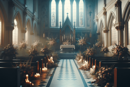 Familiares y amigos rodean el ataúd de Lina Marulanda en un emotivo adiós.