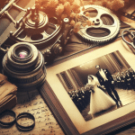 María Fernanda Cabal en su boda, vestida de blanco, rodeada de flores y amigos sonrientes.