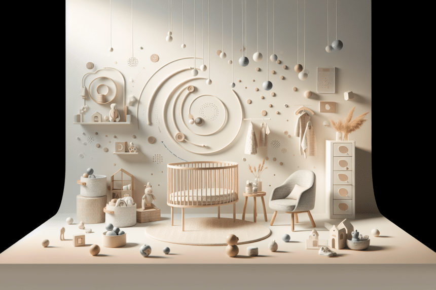 Sara Corrales sentada en un sofá, mostrando su barriguita mientras sonríe con preocupación.