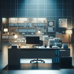 Armando Benedetti en una conferencia, con documentos en mano y expresión seria.