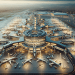 Aviones de Volotea y ITA en la pista del aeropuerto de Roma Fiumicino.