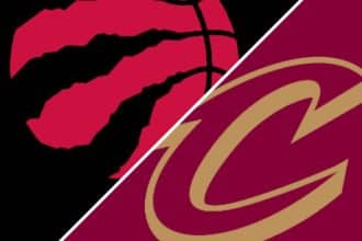 Jugadores de los Cavaliers celebran un punto clave en el primer cuarto.