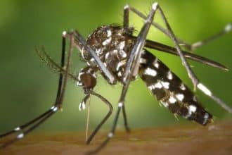 Un grupo de personas se reúne en la entrada de un hospital en Barranquilla, con rostros preocupados y flores en manos.